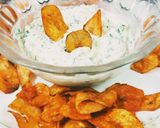 A picture of step 4 of Easy Homemade Mediterranean Tzatziki Dip.