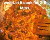 A picture of step 5 of Paneer Bhurji Dosa.