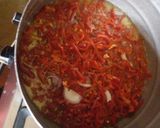 A picture of step 2 of Fried rice wit couslow.