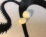 Une image de l'étape 4 de Citrouille joyeuse (purée de courge delica moretti,pommes de terre,lard,emmental,persil).