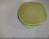 Foto langkah ke 6 dari resep Japanese Souffle Pancake (pandan).