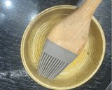 Hình bước làm 2 của món Dứa nướng mật ong