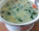 Foto langkah ke 6 dari resep Bobor Daun Kelor minim bumbu.