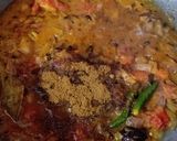 A picture of step 7 of Chana masala pulao.