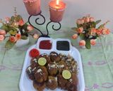 A picture of step 6 of Gola kabab.