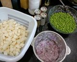 صورة لخطوة 1 من وصفة غراتان بطاطا و جلبانة