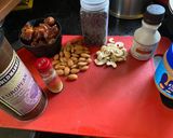 A picture of step 1 of Chocolate-Peanut Butter Brownie Bars.