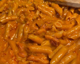 Foto del paso 3 de la receta: Pasta con puerro, bacon y champiñones