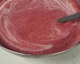 Une image de l'étape 3 de Jus poire fruits rouge.