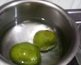 A picture of step 1 of Raw mango 🥭 panna👩‍🍳🍸.