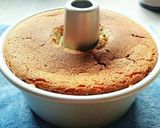 Foto langkah ke 6 dari resep CHIFFON CAKE BELANG2 Telur(Chiffon Taro Belang).