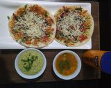 વેજીટેબલ ચીઝ ઉત્તપમ(Vegetable Cheese Uttapam Recipe In Gujarati) રેસીપી સ્ટેપ5ફોટો