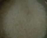 A picture of step 1 of Coconut Rice.