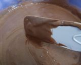 Foto langkah ke 3 dari resep Brownies Cake Kukus Putih Telur Lembut & Nyoklat.