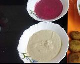 A picture of step 1 of Falafel pita Sandwich.