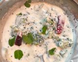 A picture of step 5 of Flavourful Brocolli Mint Raita.
