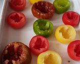 Une image de l'étape 1 de °petits farcis de tomates multicolores °.