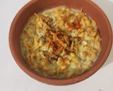 A picture of step 4 of Boondi Raita.