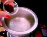A picture of step 4 of Pudina chai.