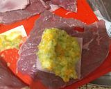 Foto del paso 2 de la receta: Rollitos de carne rellena