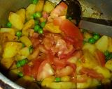 मटर आलू रसेदार (Rasedar Aloo Matar Recipe in Hindi) रेसिपी चरण 3 फोटो
