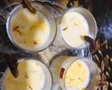 A picture of step 4 of Zafran &Injeerwala milk.