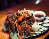 Foto del paso 5 de la receta: Langostinos de río 🦞 (CrawFish) Fusión Cajún Mojo