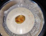 A picture of step 5 of Maggi peanut cracker in potato boat.