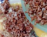 Foto langkah ke 2 dari resep 9.1~ Dadar Nasi Sawi ~mpasi 1+.