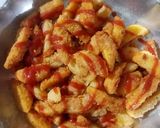 عکس مرحله 6 از دستور سیب زمینی سوخاری بدون آرد سوخاری😍🍟
