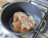 Une image de l'étape 2 de Poulet aux poivrons et œufs 🍴.
