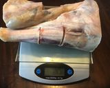 A picture of step 2 of California Farm Lambshanks in Rosewater and Honey.