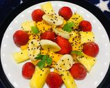 Foto del paso 2 de la receta: Ensalada con Frutas Variadas y con toque de Quinua !!