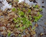 A picture of step 1 of Butter cheese pav bhaji.