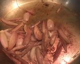 A picture of step 5 of Bavette Schalotts.