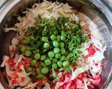 A picture of step 4 of Makki Ragi Mixed Veggie Pancakes.
