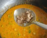 A picture of step 4 of Kathiyawadi aloo matar ki sabzi.