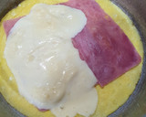Foto del paso 3 de la receta: Omelette con jamón y queso fácil