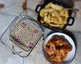 Une image de l'étape 5 de Ailerons de poulet à la pomme de terre rôtis 🍴.