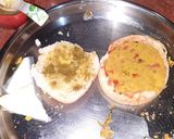 A picture of step 4 of Yummy tasty tawa burger.