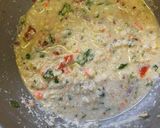 A picture of step 3 of Mini Masala Paniyaram with Rava and Sattu atta.