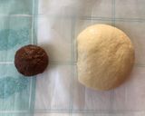 Foto del passaggio 5 della ricetta Croissant bicolore light 🥐