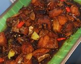 Foto langkah ke 4 dari resep Iwak karing telang masak asam.