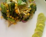A picture of step 4 of Chicken avocado salad.