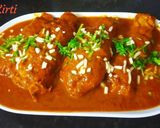 A picture of step 6 of Tandoori Soyachap gravy.