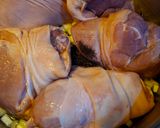 A picture of step 2 of Schweinhaxe.