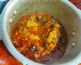 Ringan Bataka Vatana nu shak (brinjal potato and peas sabzi) recipe step 3 photo