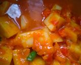 A picture of step 3 of Aloo tamatar ki sabji.