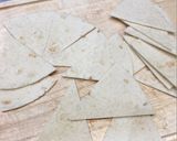 A picture of step 1 of Crispy Tortilla Chips.