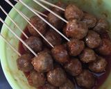 Foto langkah ke 3 dari resep Bakso bakar madu.